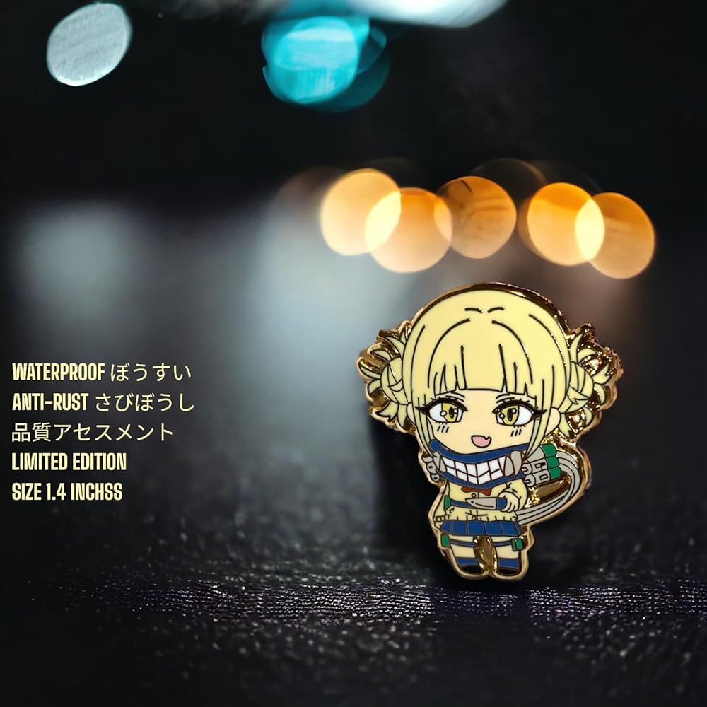 Amazon.com: Toga Pins Himiko Toga Pin Hard Enamel Myhero Pin